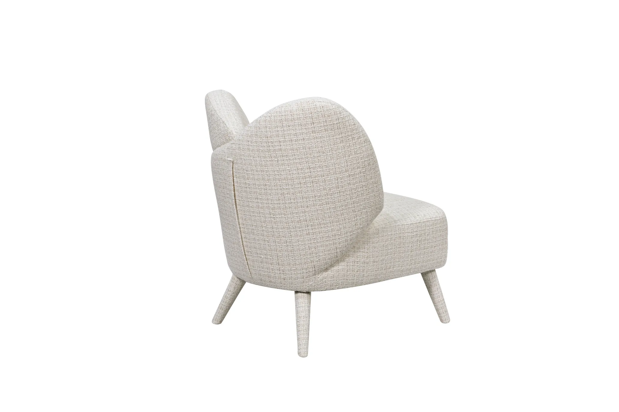 Fotelis LEITH, beige, 76x81x86 cm