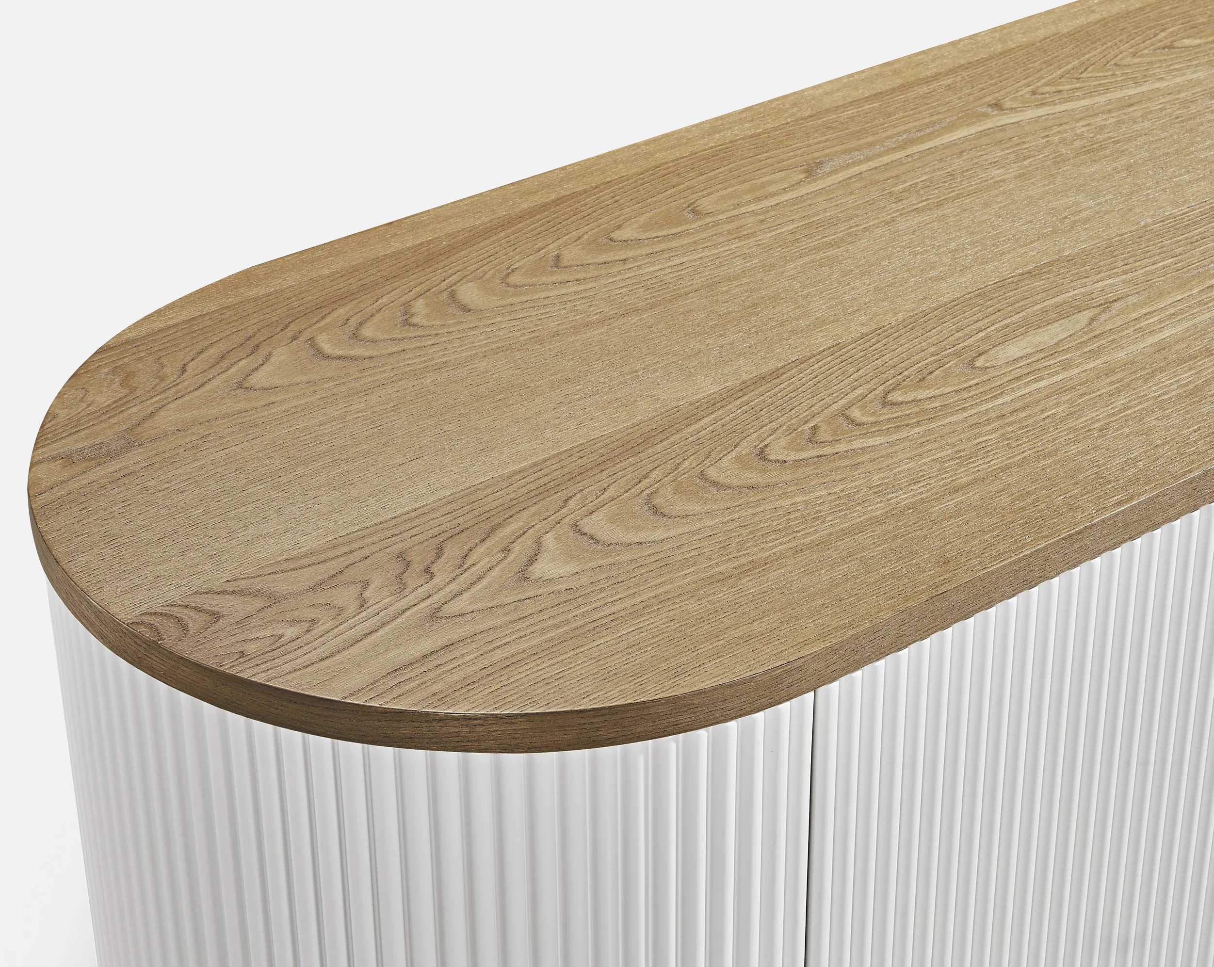 Spintelė STILI, balta-ecru, 120x40x86 cm