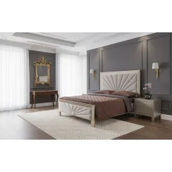Lova 160 cm STILI Q, 166x210x138 cm