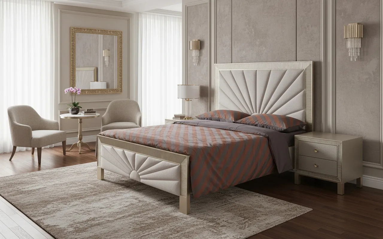 Lova 160 cm STILI Q, 166x210x138 cm