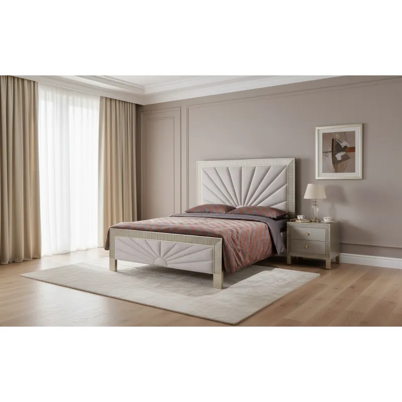 Lova 160 cm STILI Q, 166x210x138 cm