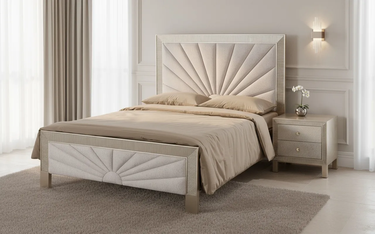 Lova 160 cm STILI Q, 166x210x138 cm