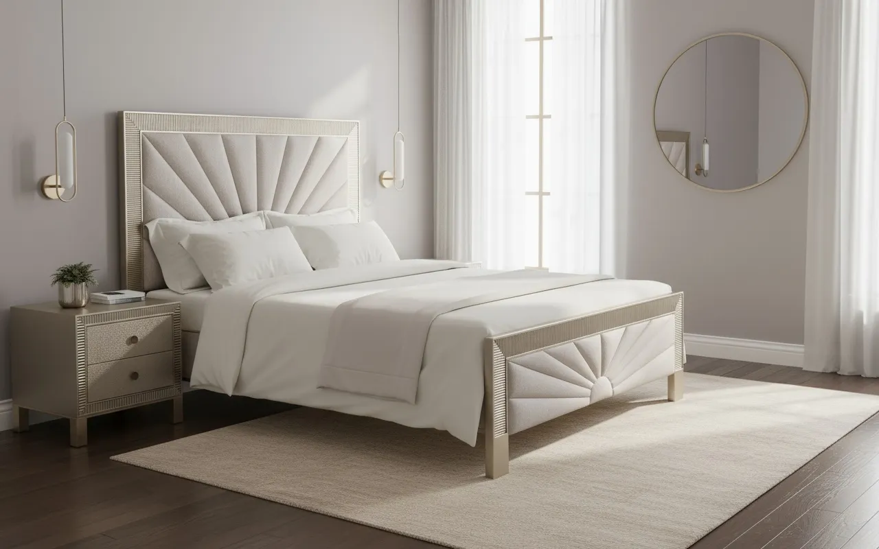 Lova 160 cm STILI Q, 166x210x138 cm