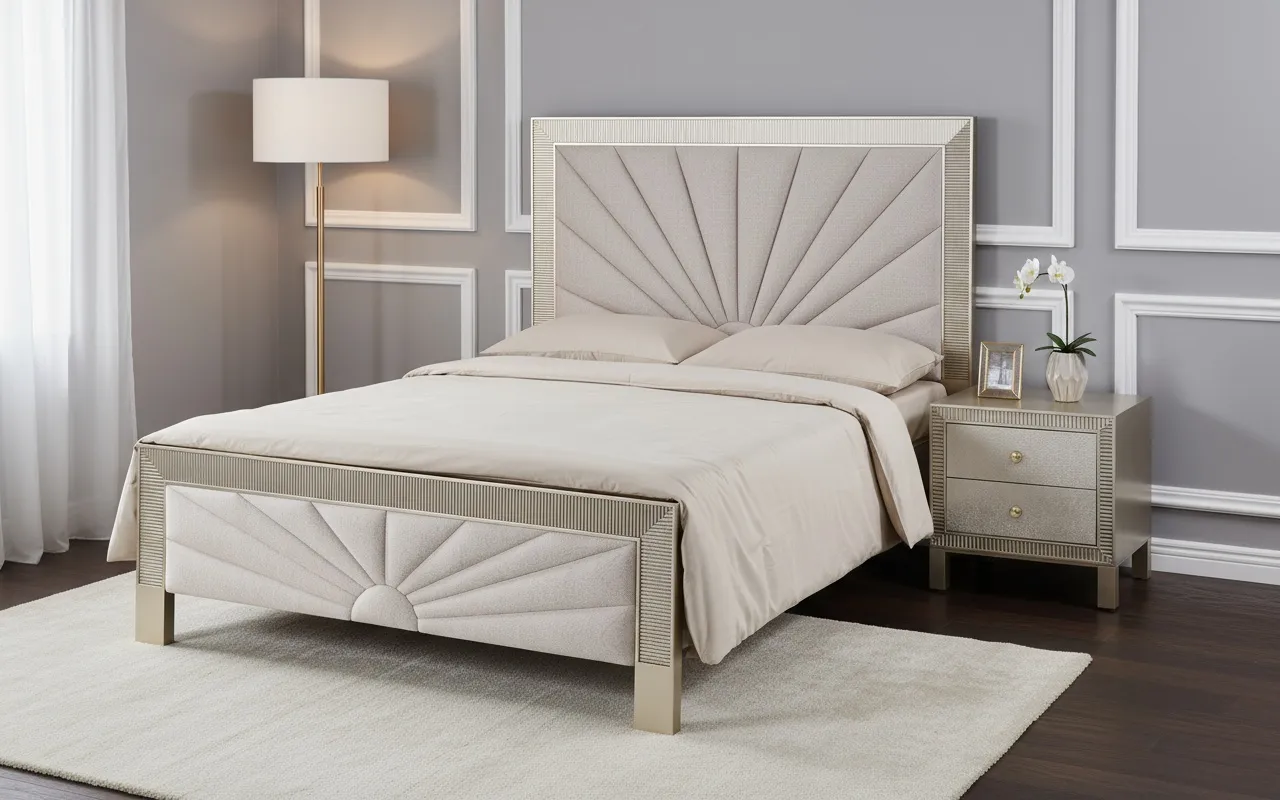 Lova 160 cm STILI Q, 166x210x138 cm