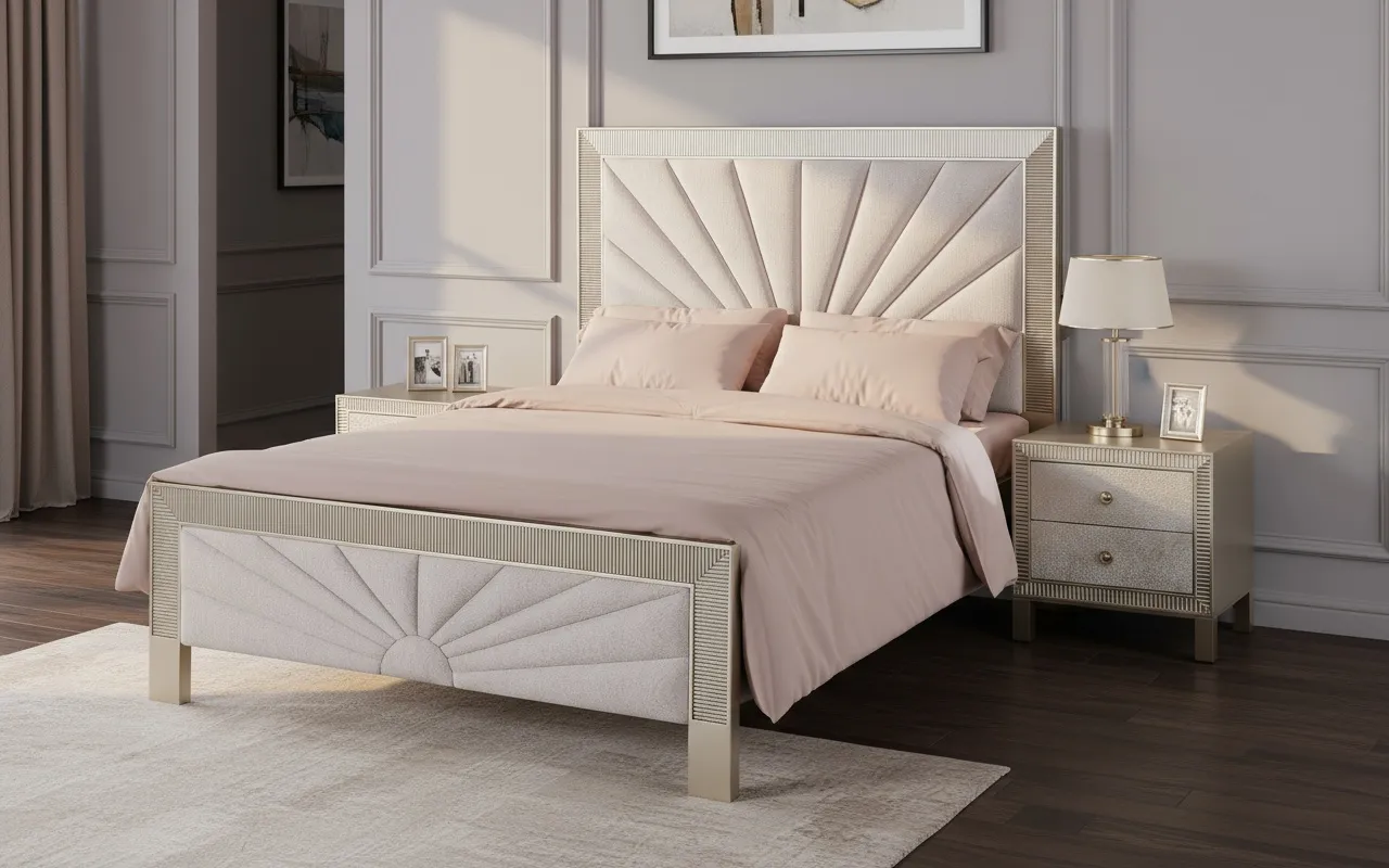Lova 160 cm STILI Q, 166x210x138 cm