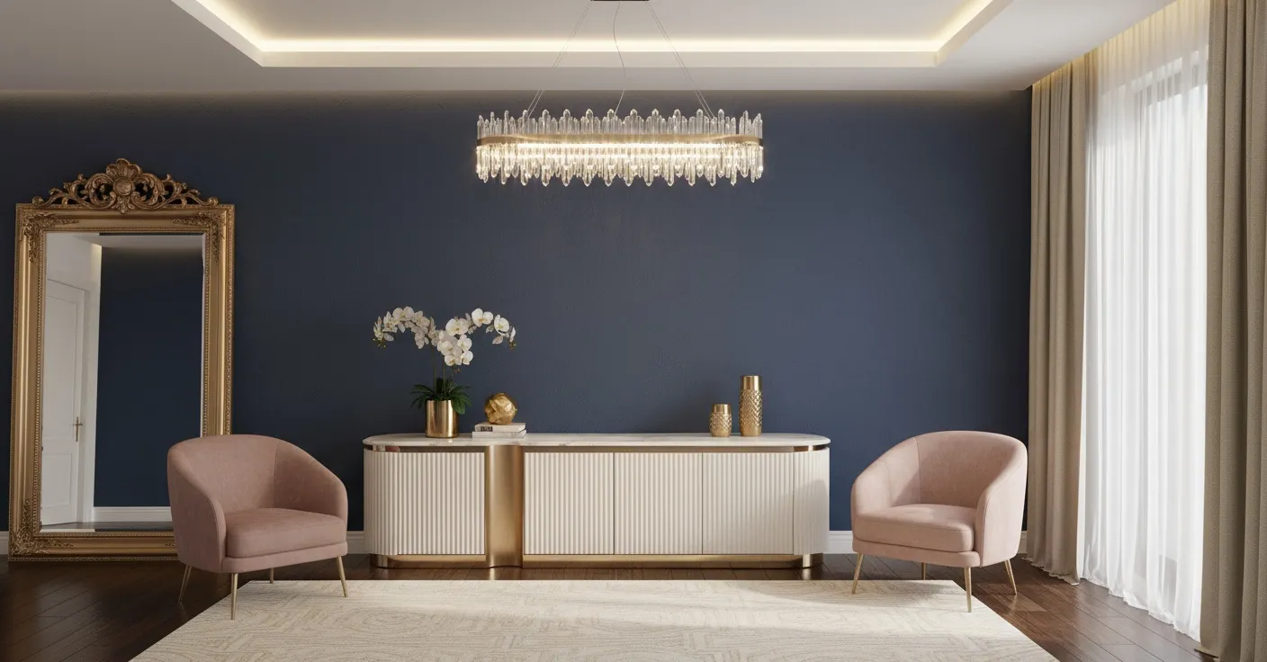 TV spintelė STILI, balta, 200x40x50 cm