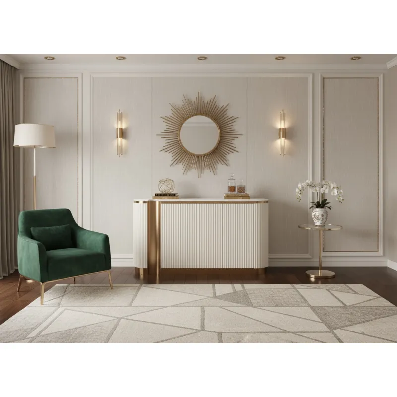 Spintelė STILI, balta, 158x40x88 cm