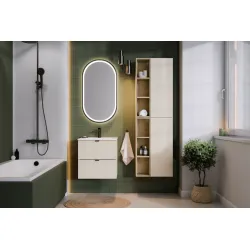 Aukšta pakabinama vonios spintelė 800 DALI CASHMERE