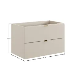 Pakabinama vonios spintelė su praustuvu 828A DALI CASHMERE