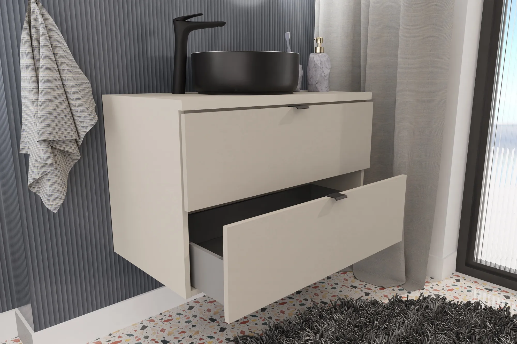 Vonios komplektas DALI CASHMERE 80