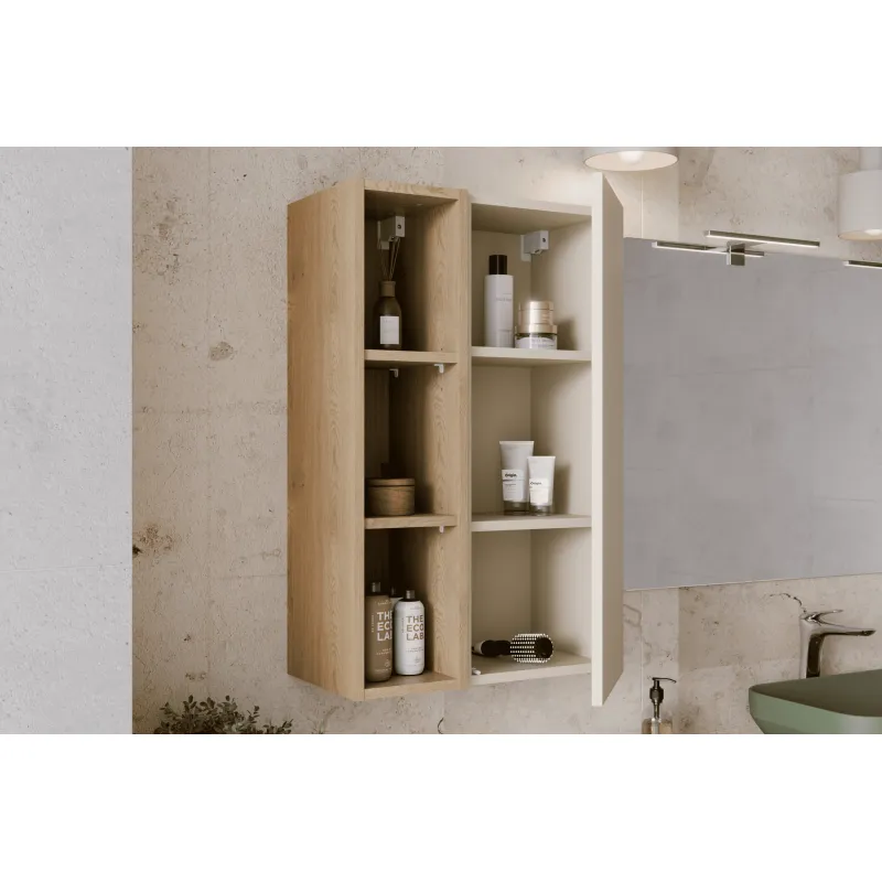 Pakabinama vonios lentyna CREMO, 20x25x80 cm