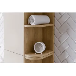 Pakabinama vonios lentyna CREMO, 15x25x80 cm