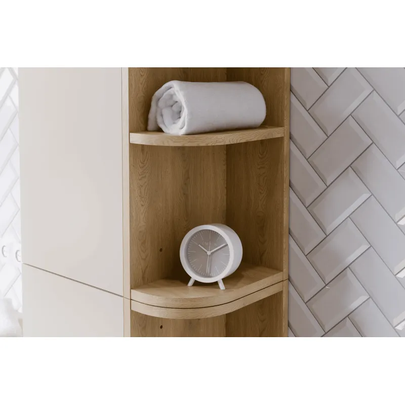 Pakabinama vonios lentyna CREMO, 15x25x80 cm