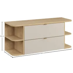 Pakabinama vonios spintelė su stalviršiumi 822 DALI CASHMERE