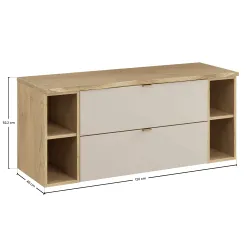 Pakabinama vonios spintelė su stalviršiumi 822A DALI CASHMERE