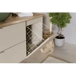 Pakabinama vonios spintelė su praustuvu 822 DALI CASHMERE