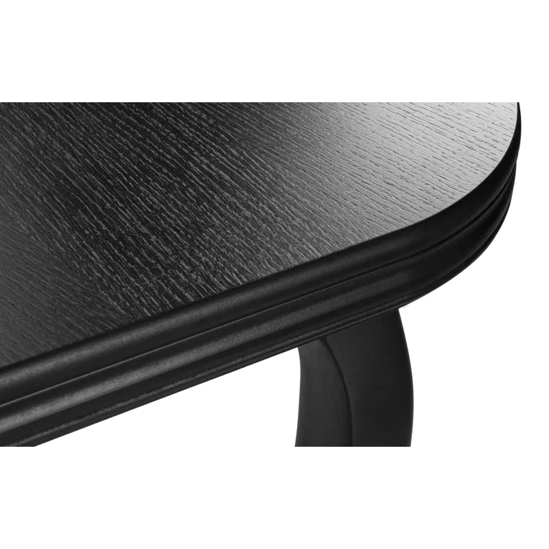 Stalas ALTI, juodas, išskleidžiamas, 160-200x90x76,5 cm