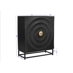 Komoda RONDU, 75x35x90 cm