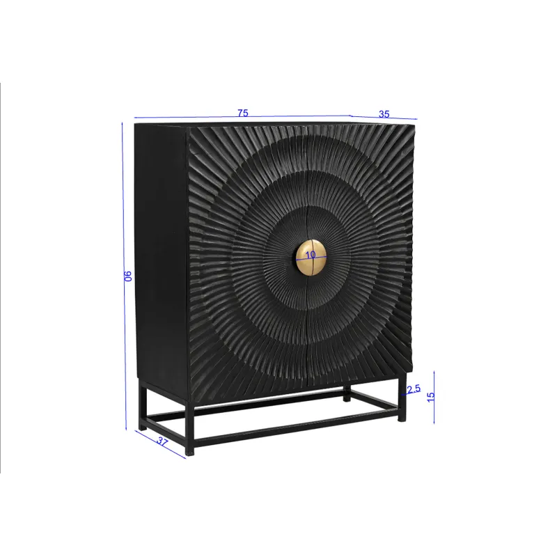 Komoda RONDU, 75x35x90 cm