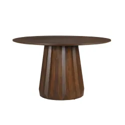 Apvalus valgomojo stalas RONDU, 130x130x76 cm