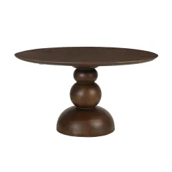 Apvalus valgomojo stalas RONDU A, 130x130x76 cm