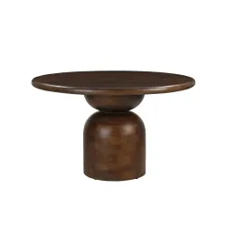 Apvalus valgomojo stalas RONDU B, 130x130x76 cm