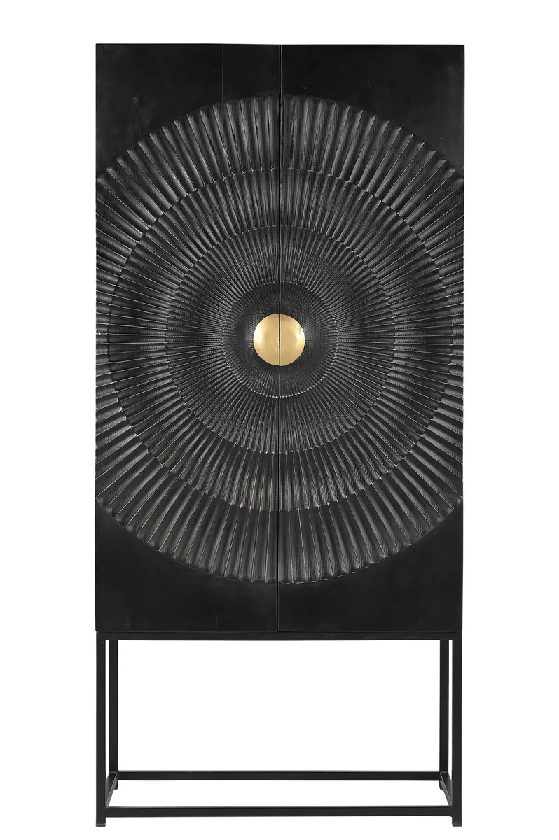 Dvidurė spinta RONDU, 75x39x160 cm