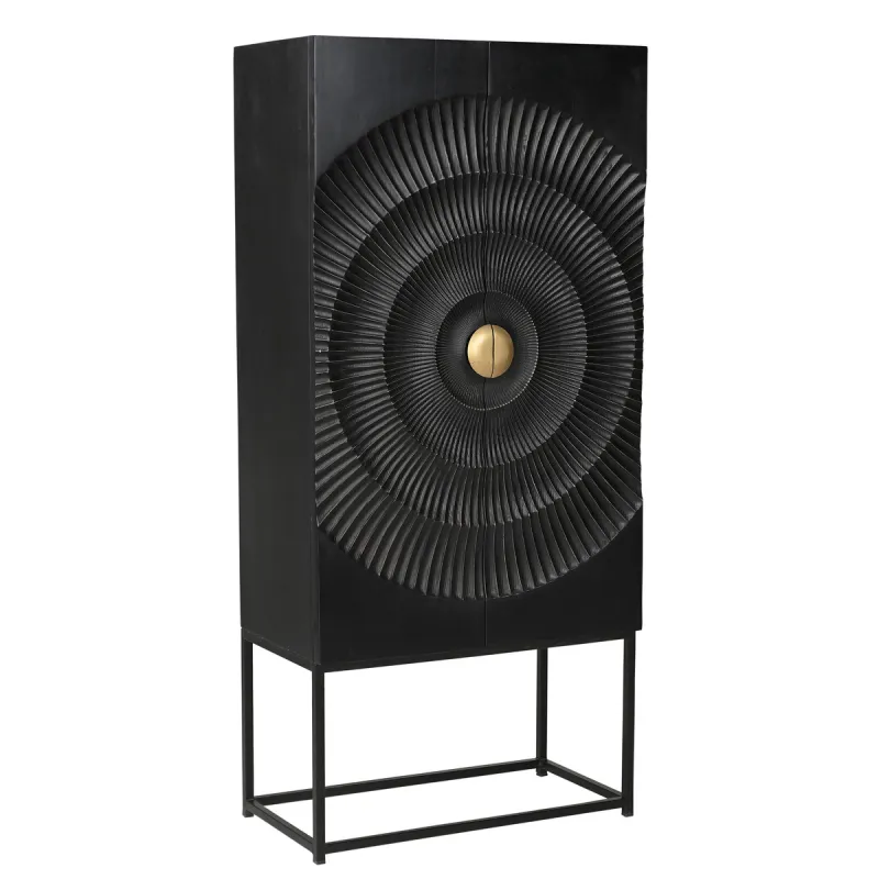 Dvidurė spinta RONDU, 75x39x160 cm