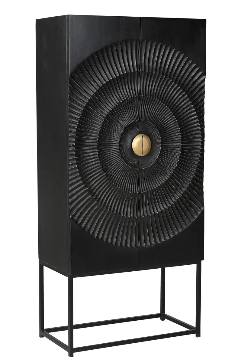 Dvidurė spinta RONDU, 75x39x160 cm