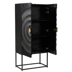 Dvidurė spinta RONDU, 75x39x160 cm