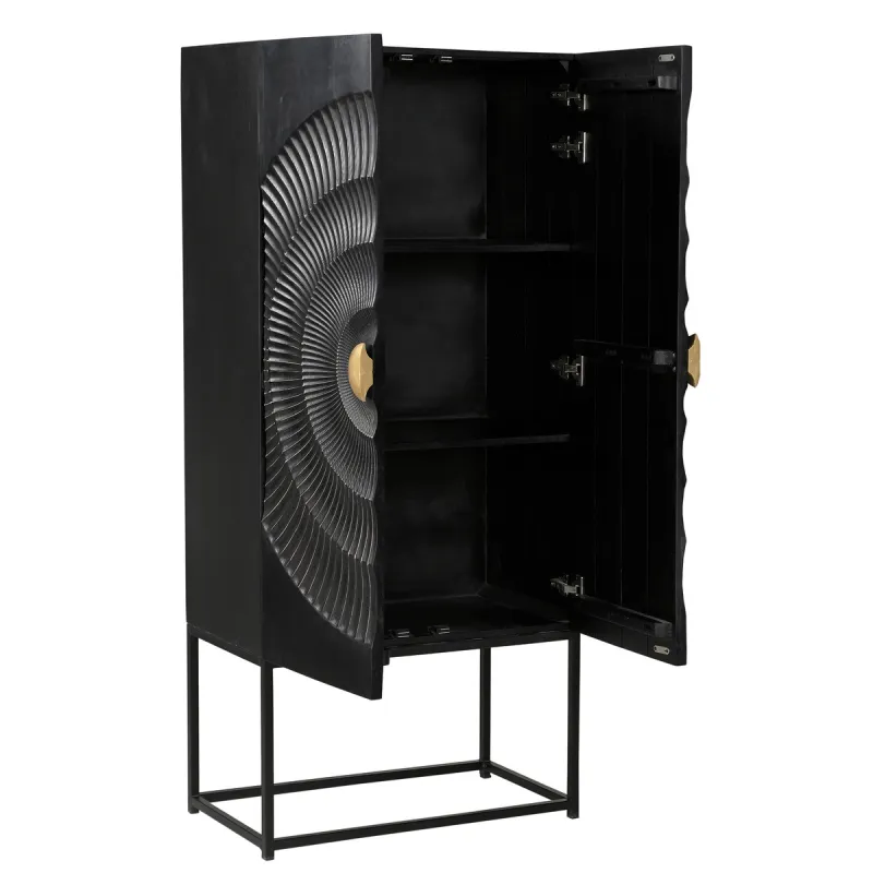 Dvidurė spinta RONDU, 75x39x160 cm