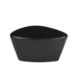 Žurnalinis staliukas RONDU, juodas, 70x53x36 cm