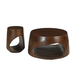 Žurnalinis staliukas RONDU, 35x35x45 cm