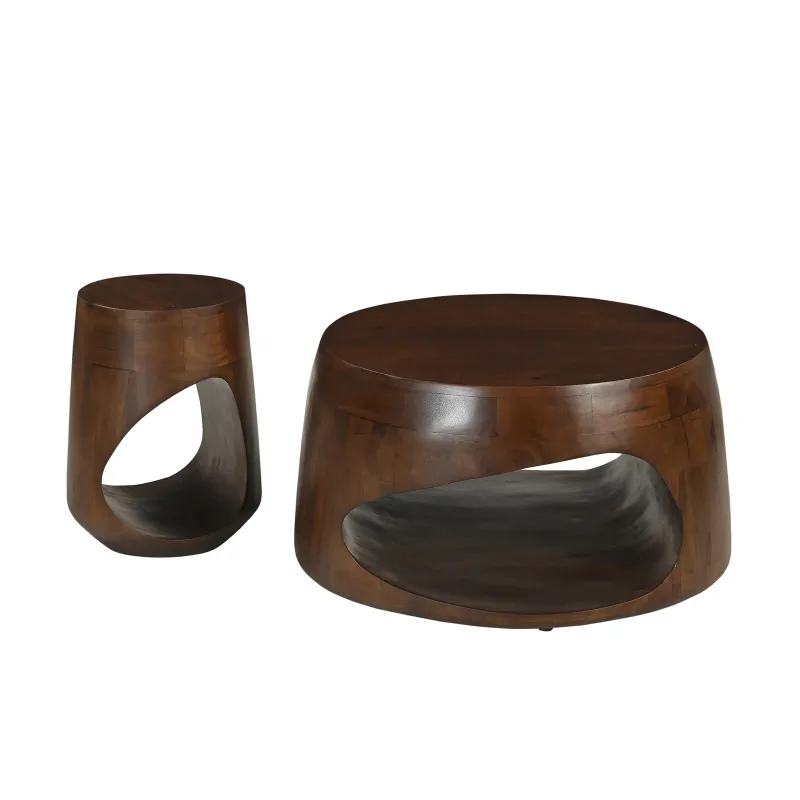 Žurnalinis staliukas RONDU, 35x35x45 cm