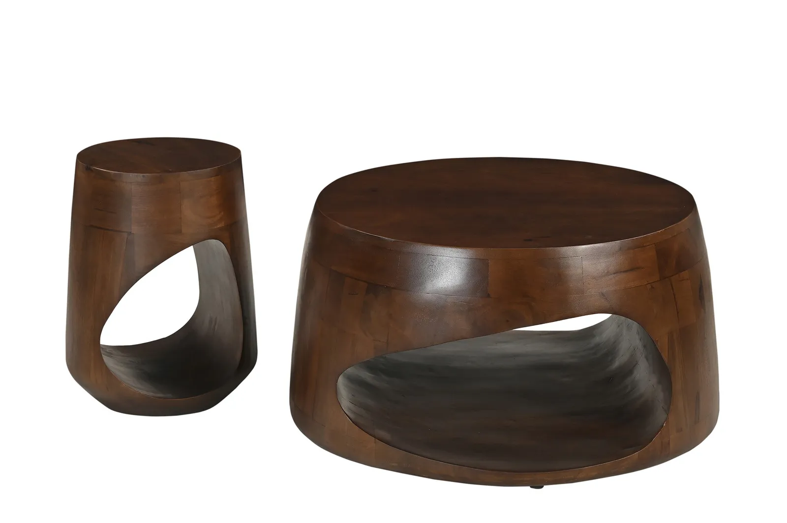 Žurnalinis staliukas RONDU, 35x35x45 cm