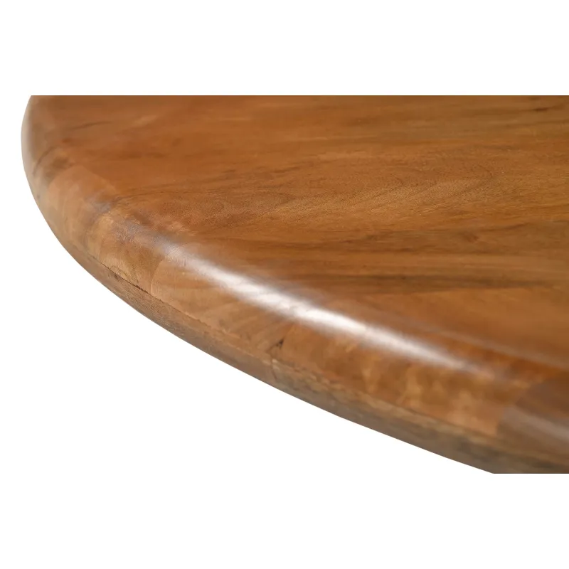 Apvalus valgomojo stalas AMBRIA B, 130x130x76 cm