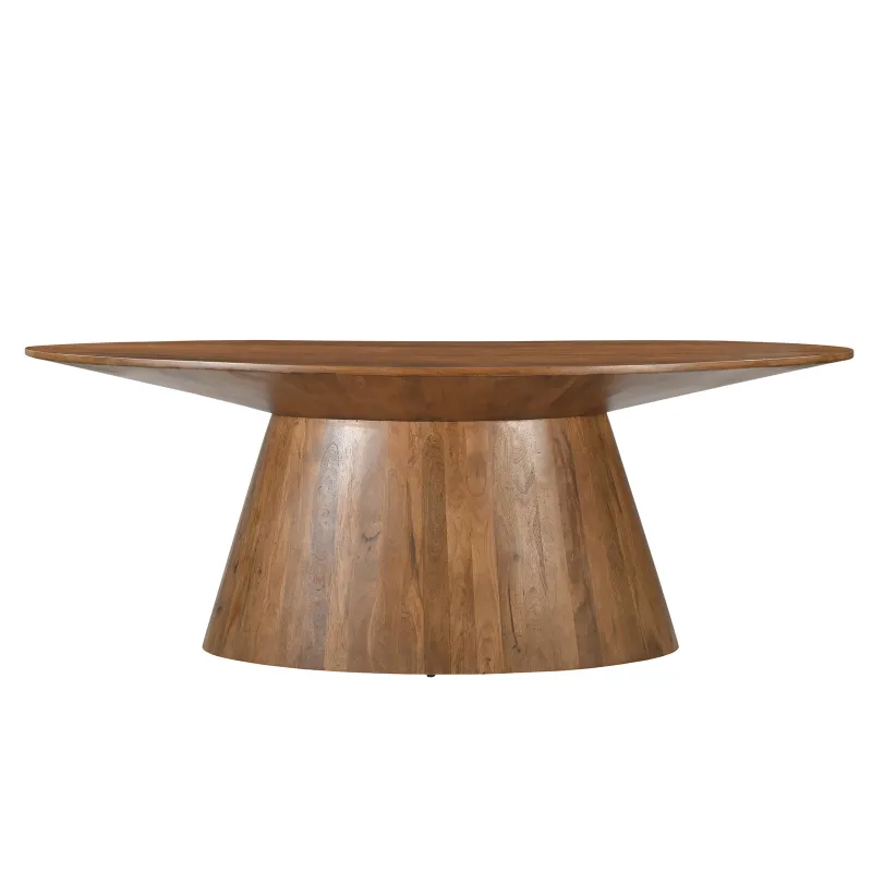 Ovalus valgomojo stalas...