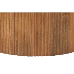 Apvalus valgomojo stalas AMBRIA C, 130x130x76 cm