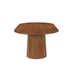 Ovalus valgomojo stalas AMBRIA, 230x110x76 cm