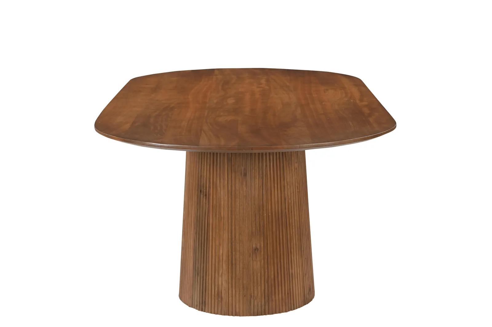 Ovalus valgomojo stalas AMBRIA, 230x110x76 cm