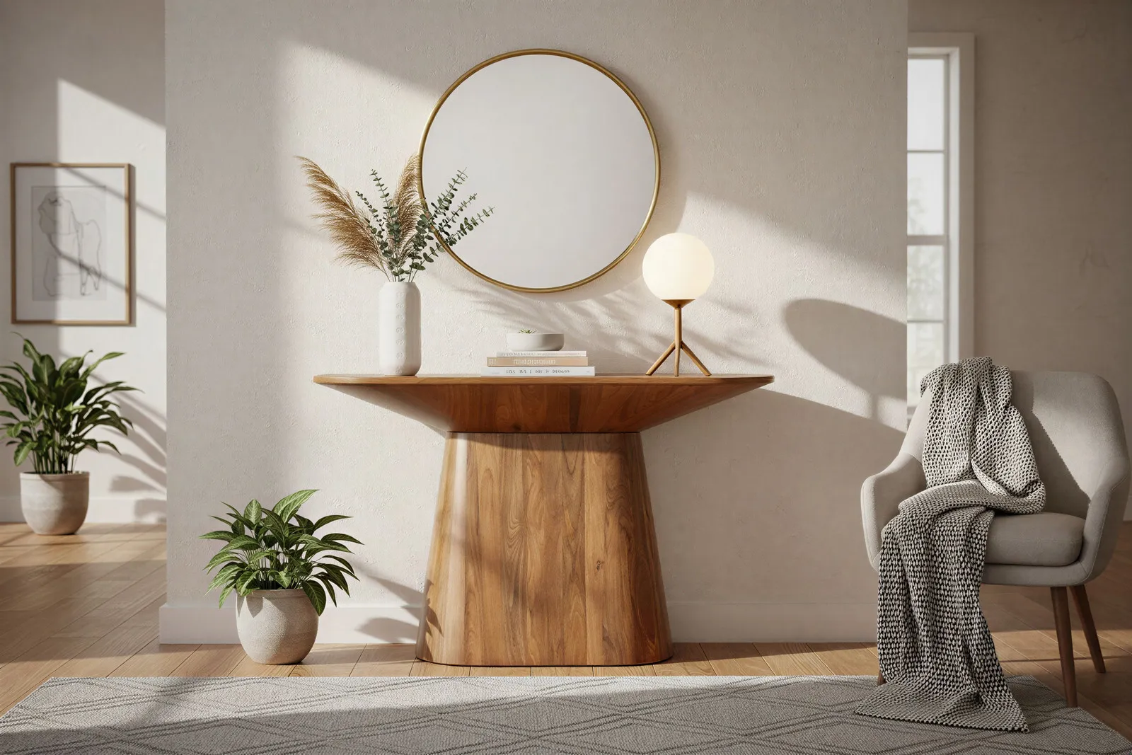 Konsolė AMBRIA, 120x40x77 cm