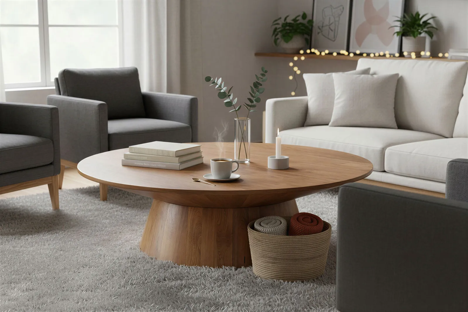 Žurnalinis staliukas AMBRIA, 130x68x41 cm