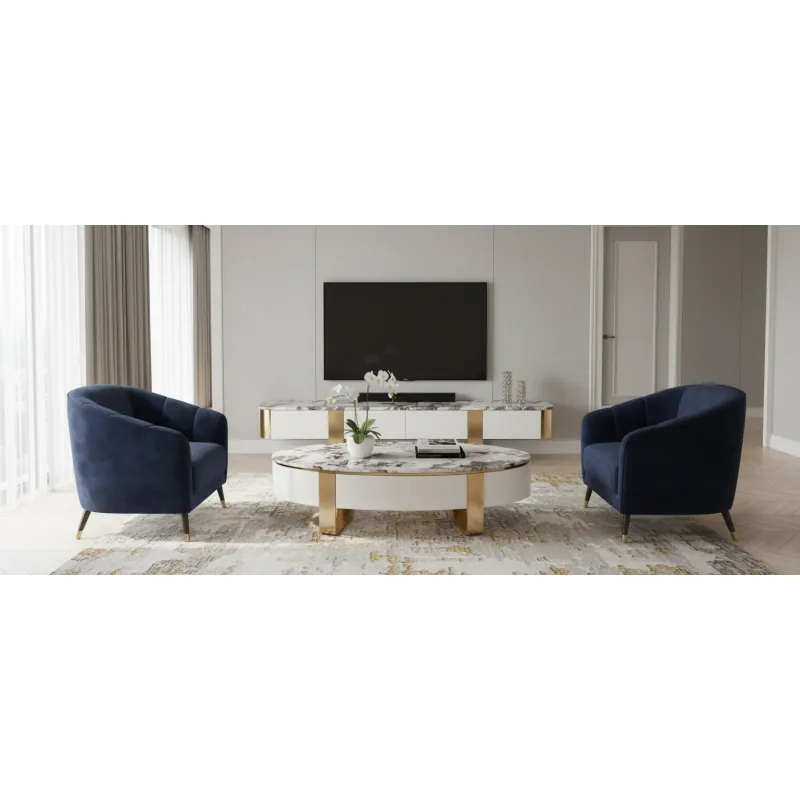 Žurnalinis staliukas STILI, 150x80x38 cm