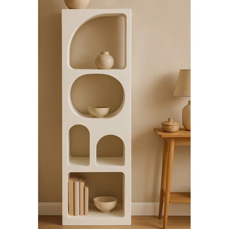 Aukšta pastatoma lentyna HOLVIC, 50x32x180 cm