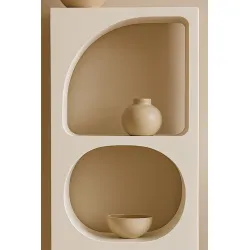 Aukšta pastatoma lentyna HOLVIC, 50x32x180 cm