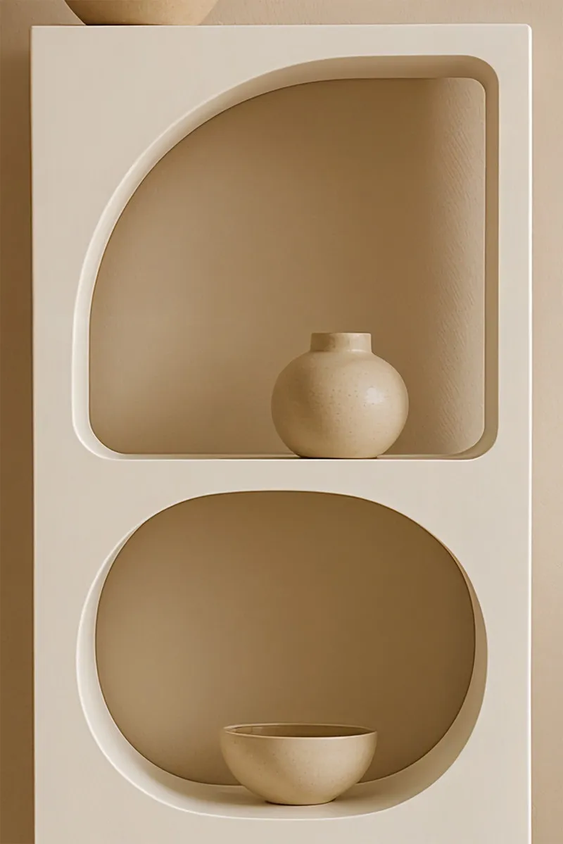 Aukšta pastatoma lentyna HOLVIC, 50x32x180 cm