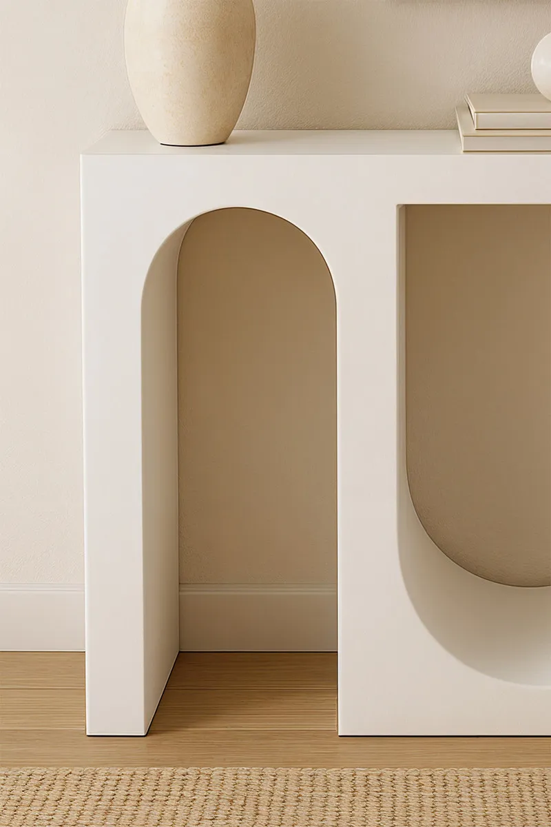 Konsolė HOLVIC, 78x33x80 cm