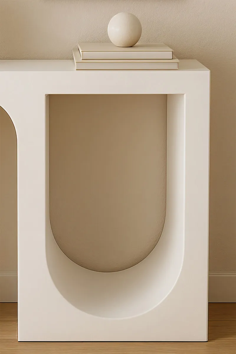 Konsolė HOLVIC, 78x33x80 cm