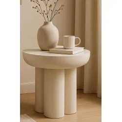 Žurnalinis staliukas HOLVIC, 50x50x47 cm