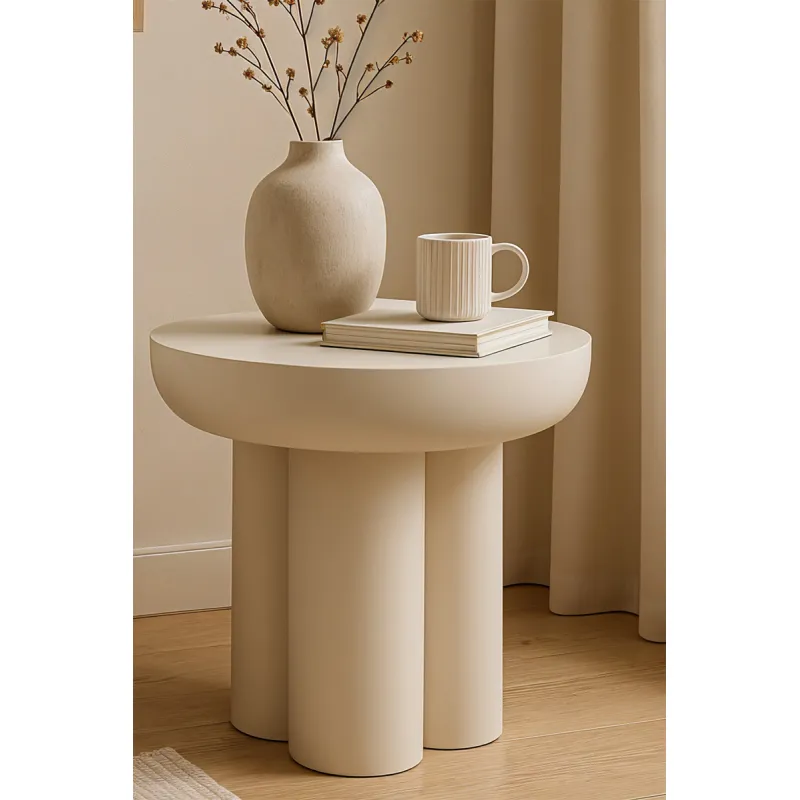 Žurnalinis staliukas HOLVIC, 50x50x47 cm